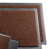 Lot de 2 Tapis de porte paillasson 60x90cm Marron-Noir