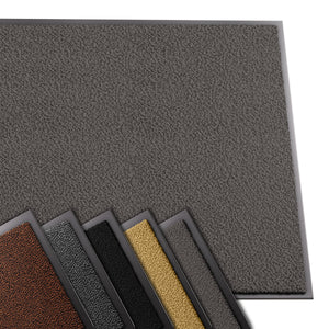 Tapis de porte paillasson 90x150cm Anthracite - VOUNOT FR