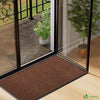 Tapis de porte paillasson 90x150 marron