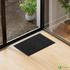 Tapis de porte paillasson 40x60cm Noir