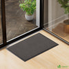 Lot de 2 Tapis de porte paillasson 60x90cm Anthracite - VOUNOT FR