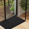Tapis de porte paillasson 90x150cm Noir - VOUNOT FR