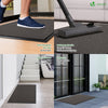 Tapis de porte paillasson 90x150cm Anthracite - VOUNOT FR