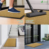 Tapis de porte paillasson 90x150cm Beige - VOUNOT FR