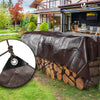 Bâche de Protection en Polyéthylène resistant et impermeable 240g/m² marron 4x6m