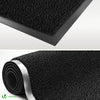Tapis de porte paillasson 90x120cm Noir