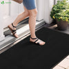 Tapis de porte paillasson 90x150cm Noir - VOUNOT FR