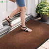 Tapis de porte paillasson 90x150 marron