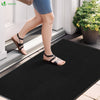 Tapis de porte paillasson 90x120cm Noir - VOUNOT FR
