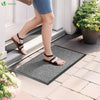 Lot de 2 Tapis de porte paillasson 40x60cm Anthracite