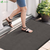 Tapis de porte paillasson 90x120cm Anthracite - VOUNOT FR