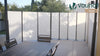 Paravent interieur separateur 6 panneaux autoportant pliable 340 x 30 x 164 cm Beige