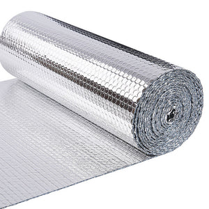 Isolant thermique a bulle double couche aluminium radiateur reflecteur 0.6x10m - VOUNOT FR
