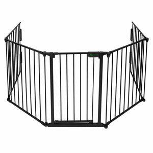 Barrière de Sécurité Rétractable pour Bébés (0 à 180 cm), Barrière de  Securité Escalier Animaux - Blanc