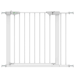 Barriere de Securite porte et escalier 88-96cm blanc pour enfants et animaux - VOUNOT
